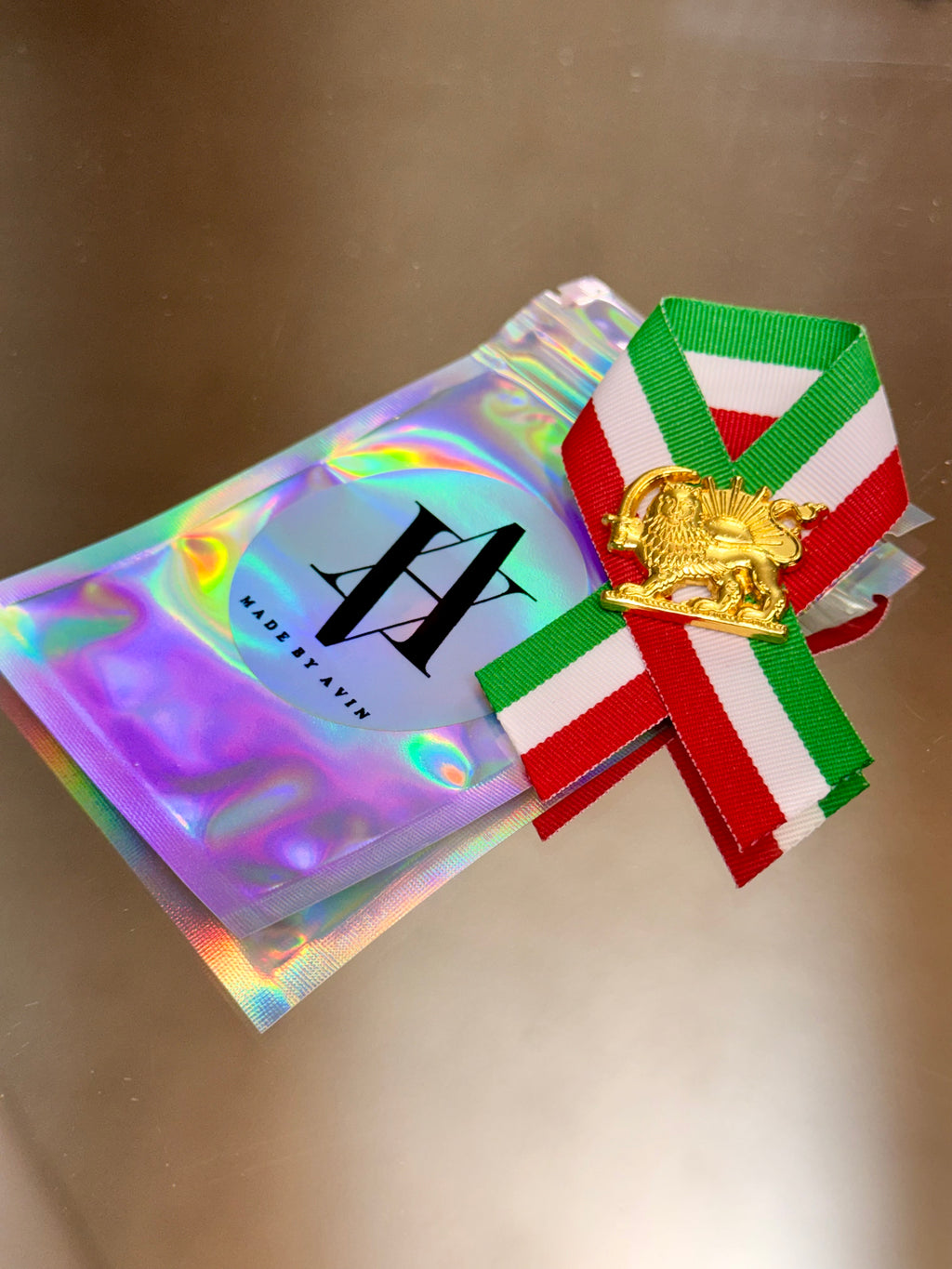 IRAN’s _Lion & Sun_ Revolution Pin _ MADE BY AVIN